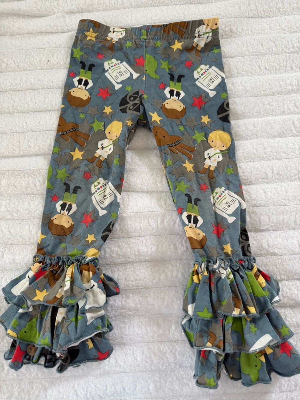 Tessa’s Trunk toddler girl Stars Wars Ruffle leggings